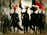 Motorradsprung ueber LKW