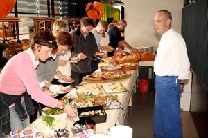 Buffet bei der Maxit GmbH